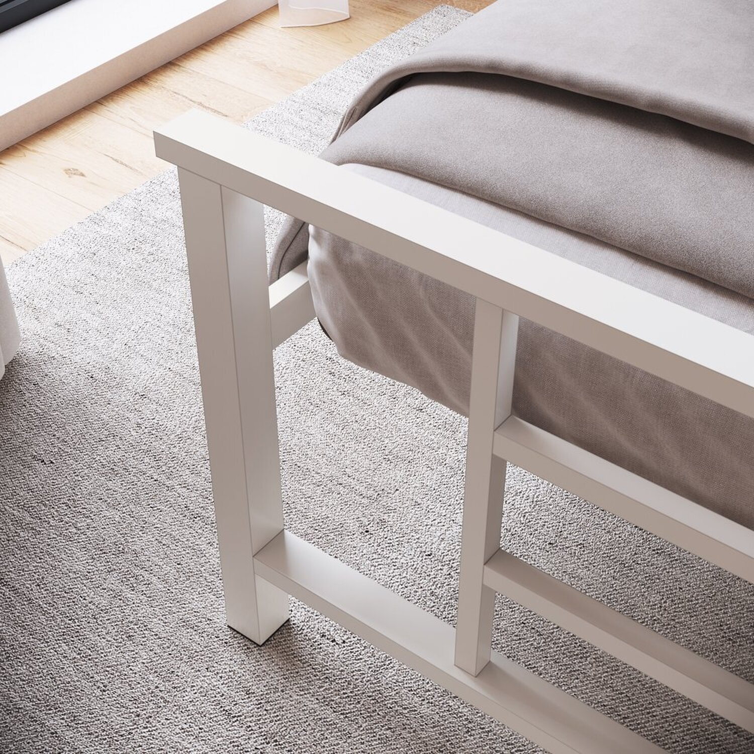 Cama King em Ferro Estilo Industrial Emy - 7
