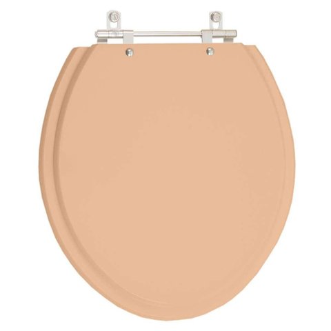 Assento Sanitário Convencional / Oval Pêssego 73 para Vaso Celite
