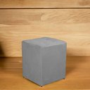 Ver imagem 4 de Puff Quadrado Decorativo Suede Cinza Casa da Poltrona Antony