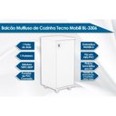 Ver imagem 2 de Bancada Multiuso P/ Área Serviço Bl3306 C/ 1 Porta Branco - Tecno Mobili