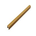 Ver imagem 1 de Perfil Alumínio Moldura Decorativa Listelo Liri Filete Dourado 20m Homeney