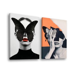 Dupla de Quadros Forbeauty -- Br Artes