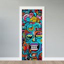 Ver imagem 1 de Adesivo de Porta - Bastrato Pop Art
