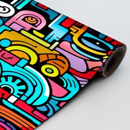 Adesivo de Porta - Bastrato Pop Art - 5