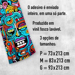 Adesivo de Porta - Bastrato Pop Art - 3
