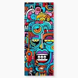Adesivo de Porta - Bastrato Pop Art - 4