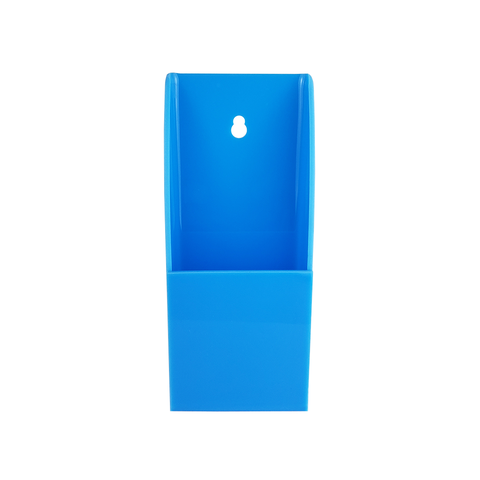 Suporte Porta Controle Remoto Ar TV em Acrílico Azul Claro