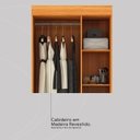 Ver imagem 6 de Guarda-Roupa Solteiro 3 Portas 2 Gavetas 3 Prateleiras Wind