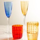 Ver imagem 4 de Conjunto 2 Tçs P/ Champanhe Wolff Vidro Orquidea Azul 200ml