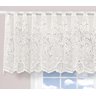 Cortina Renda Cascata Bando Reta Veneza Cozinha 0,60x3,00:tulipa Bege - 3