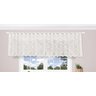 Cortina Renda Cascata Bando Reta Veneza Cozinha 0,60x3,00:tulipa Bege - 4