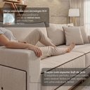 Ver imagem 7 de Sofá para Sala de Estar Living 05 Lugares 236cm Montes Claros
