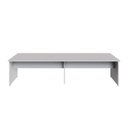 Ver imagem 4 de Mesa de Escritório Plataforma para 4 Pessoas 3,00m Cinza F5 Cor:cinza
