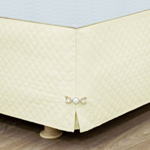 Saia Box Casal Matelada Com Pingente:Palha