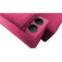 Ver imagem 4 de Sofá Cama Retrátil Sala Vicenza Vicenza 210cm Suede Cor Pink