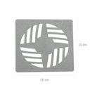 Ver imagem 2 de Kit 3 Grelha Quadrada 15x15cm em Abs Modelo Ii