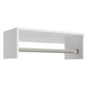 Ver imagem 1 de Arara Cabideiro de Parede 60 x 30 x 15 cm em MDF Branco