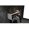Arara Cabideiro de Parede 60 x 30 x 15 cm em MDF Branco - 5