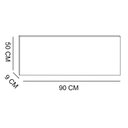 Ver imagem 6 de Painel Solteiro 90cm Nina Slk Decor Cinza Painel Nina