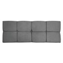 Ver imagem 4 de Painel Solteiro 90cm Nina Slk Decor Cinza Painel Nina