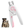 Cortador de Unha Cao Gato Pet Cachorro Animal de Estimaçao Lanterna Led Lixa de Unha Seguro Conforta - 1