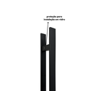 Ver imagem 7 de Puxador para Porta Barra Chata Aço Inoxidavel 150cm Preto 1,5m