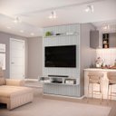 Ver imagem 2 de Painel com Bancada para Tv até 60 Polegadas Ripado Dj Móveis Trento 143 Bali