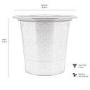 Ver imagem 5 de Lixeira Embutir Pia Cozinha Granito 3l Aluminio Preta