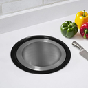 Ver imagem 3 de Lixeira Embutir Pia Cozinha Granito 3l Aluminio Preta