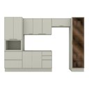 Ver imagem 3 de Cozinha Compacta 5 Peças 100% MDF Fineze Areia