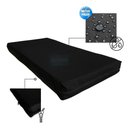 Ver imagem 6 de Capa Impermeável para Colchão Casal Feita em Napa Hospitalar 138x188x16cm - Preta