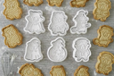 Ver imagem 1 de Kit 6 Cortadores de Biscoito de Halloween de Capivara