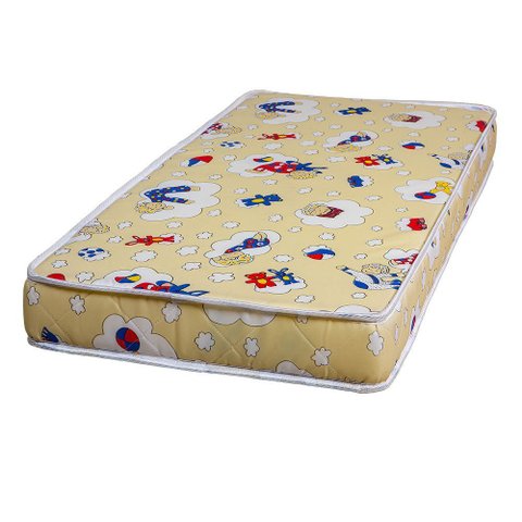 Colchão para Berço Americano Infantil 70x130x12cm Espuma D18 Antialérgico com Selo de Segurança Inme