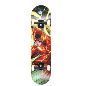 SKATEBOARD INFANTIL LIGA DA JUSTIÇA BEL FIX REF:412500 - UN - Vermelho