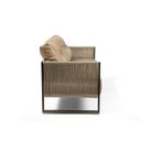 Ver imagem 5 de Namoradeira Corda Náutica - Living, Varanda, Estar - Namoradeira Araxá – Corino Caramelo