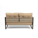 Ver imagem 4 de Namoradeira Corda Náutica - Living, Varanda, Estar - Namoradeira Araxá – Corino Caramelo