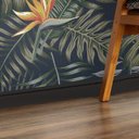 Ver imagem 3 de Kit com 5 Barras Rodapé de MDF 7CMX15MMX2,40m com Friso 702 12m Preto/Frisado Moldufama