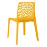 Kit 4 Cadeiras de Jantar Gruvyer Design em Polipropileno - Amarelo - 5
