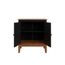Ver imagem 4 de Balcão de Madeira Maciça 2 Portas - Cor: Preto
