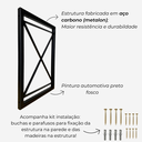 Ver imagem 2 de Prateleira Estilo Industrial Tamanho 20x100cm 3 Suportes