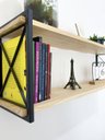 Ver imagem 5 de Prateleira Estilo Industrial Tamanho 20x100cm 3 Suportes