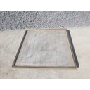 Ver imagem 2 de Tampão Tampa Casa de Maquina 80x80 com Rebaixo para Piso Aluminio Cor Fendi