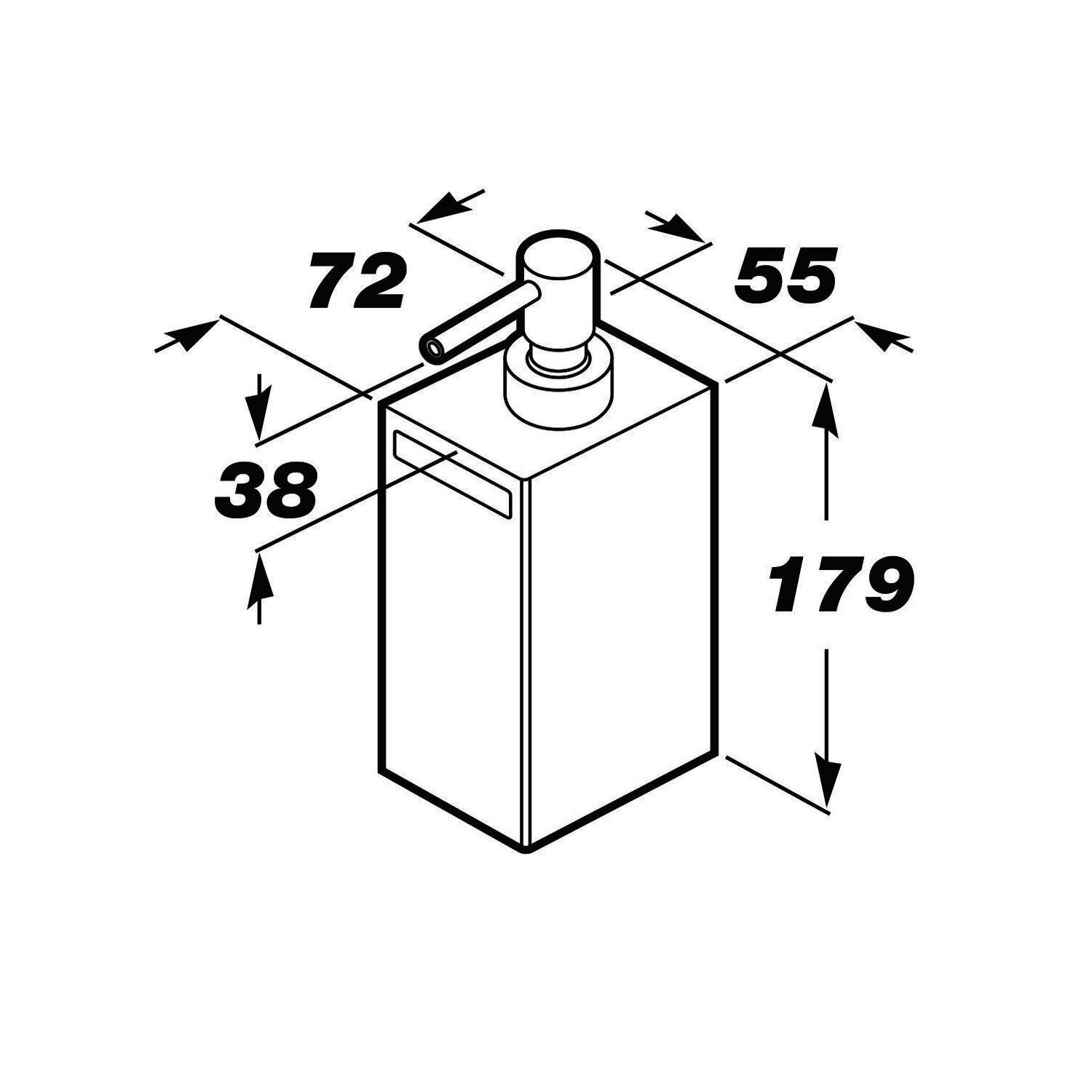 Dispenser para Sabonete Liquido Ritmo - 2