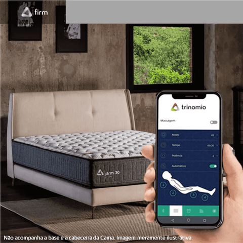 Colchão Queen Trinomio Trinomio Imassage Firm 30 - 158x198x30
