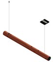 Ver imagem 4 de Luminária Pendente Led Canada 36w 4000lm Bivolt, Madeira Maciça