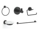 Ver imagem 1 de Kit Acessorios 5 Pecas New City 60cm x 22cm x 5,5cm Preto/Matte Black Celite