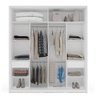 Guarda-roupa Casal Porto 2 Portas 2 Gavetas Branco - Politorno - 3