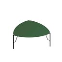 Ver imagem 1 de Mesa de Centro para Sala 31cm com Pés em Metal 100% Mdf Cor:musgo com Preto
