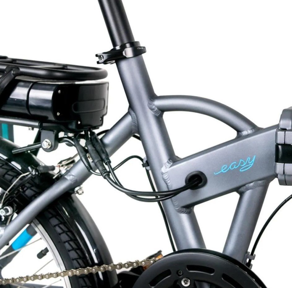 Bicicleta Aro 20 Eletrica Sense Easy Dobravel 2020 - Cinza - 4