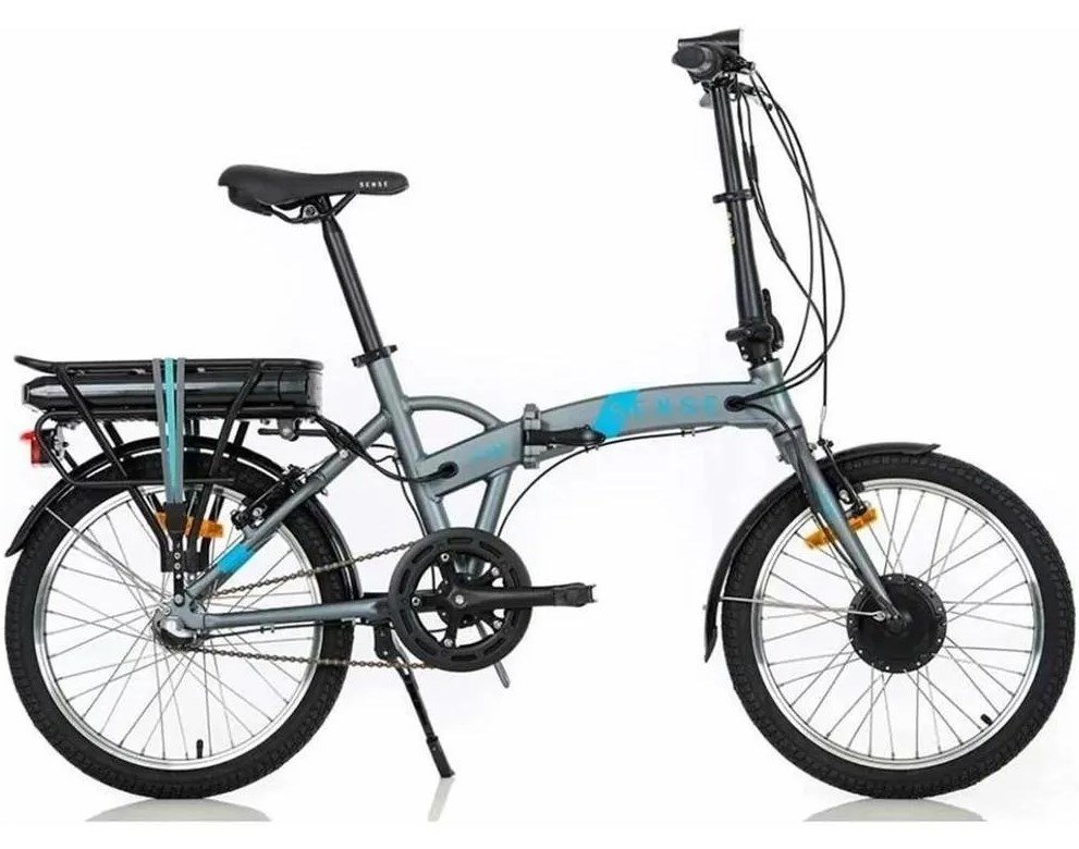 Bicicleta Aro 20 Eletrica Sense Easy Dobravel 2020 - Cinza